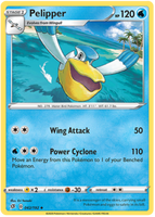 Pokemon Single Card - Rebel Clash 042/192 Pelipper Uncommon Pack Fresh
