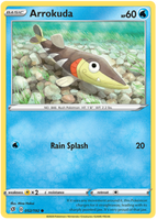 Pokemon Single Card - Rebel Clash 052/192 Arrokuda Common Pack Fresh