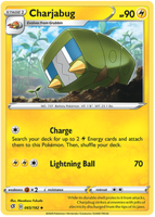 Pokemon Single Card - Rebel Clash 065/192 Charjabug Uncommon Pack Fresh