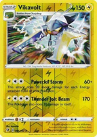 Pokemon Single Card - Rebel Clash 066/192 Vikavolt Reverse Holo Rare Pack Fresh