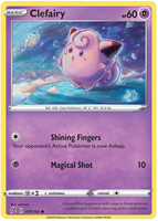 Pokemon Single Card - Rebel Clash 074/192 Clefairy Common Pack Fresh