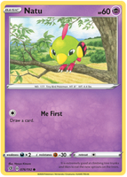 Pokemon Single Card - Rebel Clash 076/192 Natu Common Pack Fresh