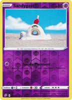 Pokemon Single Card - Rebel Clash 081/192 Sandygast Reverse Holo Common Pack Fresh