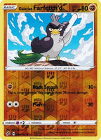Pokemon Single Card - Rebel Clash 094/192 Galarian Farfetch'd Reverse Holo Common Pack Fresh