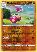 Pokemon Single Card - Rebel Clash 098/192 Medicham Reverse Holo Uncommon Pack Fresh