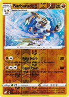 Pokemon Single Card - Rebel Clash 104/192 Barbaracle Reverse Holo Rare Pack Fresh