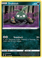 Pokemon Single Card - Rebel Clash 117/192 Trubbish Common Pack Fresh
