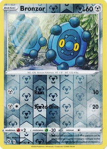 Pokemon Single Card - Rebel Clash 129/192 Bronzor Reverse Holo Common Pack Fresh