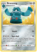 Pokemon Single Card - Rebel Clash 130/192 Bronzong Uncommon Pack Fresh