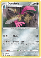 Pokemon Single Card - Rebel Clash 134/192 Doublade Uncommon Pack Fresh