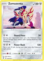 Pokemon Single Card - Rebel Clash 140/192 Zamazenta Rare Pack Fresh