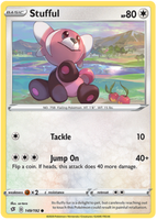 Pokemon Single Card - Rebel Clash 149/192 Stufful Common Pack Fresh