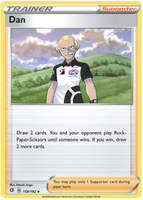Pokemon Single Card - Rebel Clash 158/192 Dan Uncommon Pack Fresh