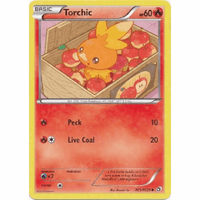 Pokemon Single Card - Legendary Treasures Radiant Collection RC05/RC25 Torchic Common Near Mint