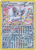 Pokemon Single Card - Legendary Treasures Radiant Collection RC19/RC25 Cinccino Uncommon Near Mint