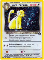 Pokemon Single Card - WOTC Promo #17 Dark Persian Holo Mint Condition