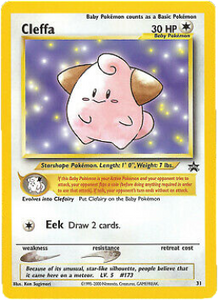 Pokemon Single Card - WOTC Promo #31 Cleffa Card