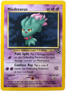 Pokemon Single Card - WOTC Promo #39 Misdreavus Card