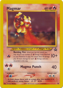 Pokemon Single Card - WOTC Promo #44 Magmar Near Mint