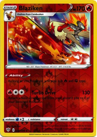 Pokemon Single Card - Darkness Ablaze 024/189 Blaziken Reverse Holo Rare Pack Fresh