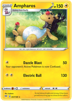 Pokemon Single Card - Darkness Ablaze 057/189 Ampharos Rare Pack Fresh