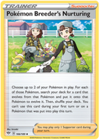 Pokemon Single Card - Darkness Ablaze 166/189 Pokémon Breeder's Nurturing Uncommon Pack Fresh