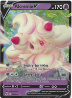 Pokemon Single Card - Champions Path 022/073 Alcremie V Pack Fresh