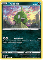 Pokemon Single Card - Champions Path 043/073 Trubbish Common Pack Fresh