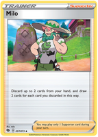 Pokemon Single Card - Champions Path 057/073 Milo Uncommon Pack Fresh