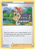 Pokemon Single Card - Champions Path 065/073 Sonia Uncommon Pack Fresh