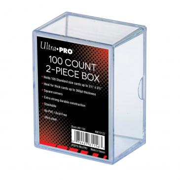 Card Accessories - Ultra Pro 2 Piece 100 Count Card Storage Box