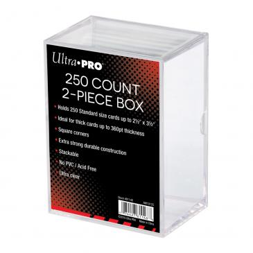 Card Accessories - Ultra Pro 2 Piece 250 Count Card Storage Box