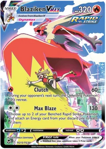 Pokemon Single Card - Silver Tempest Trainer Gallery TG15/TG30 Blaziken VMAX Pack Fresh