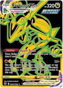 Pokemon Single Card - Silver Tempest Trainer Gallery TG29/TG30 Rayquaza VMAX Pack Fresh