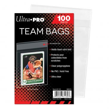 Card Accessories - Ultra Pro Team Bags Pack of 100