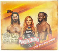 WWE - Wrestlemania 2020 Trading Card Packs - Sealed Box of 24 Packs
