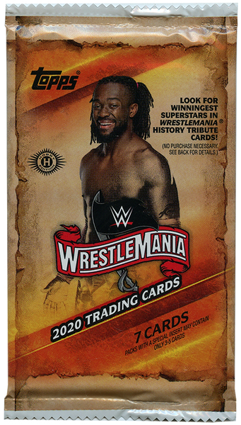 WWE - Wrestlemania 2020 Trading Card Pack