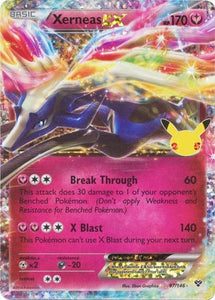 Pokemon Single Card - Celebrations Xerneas EX